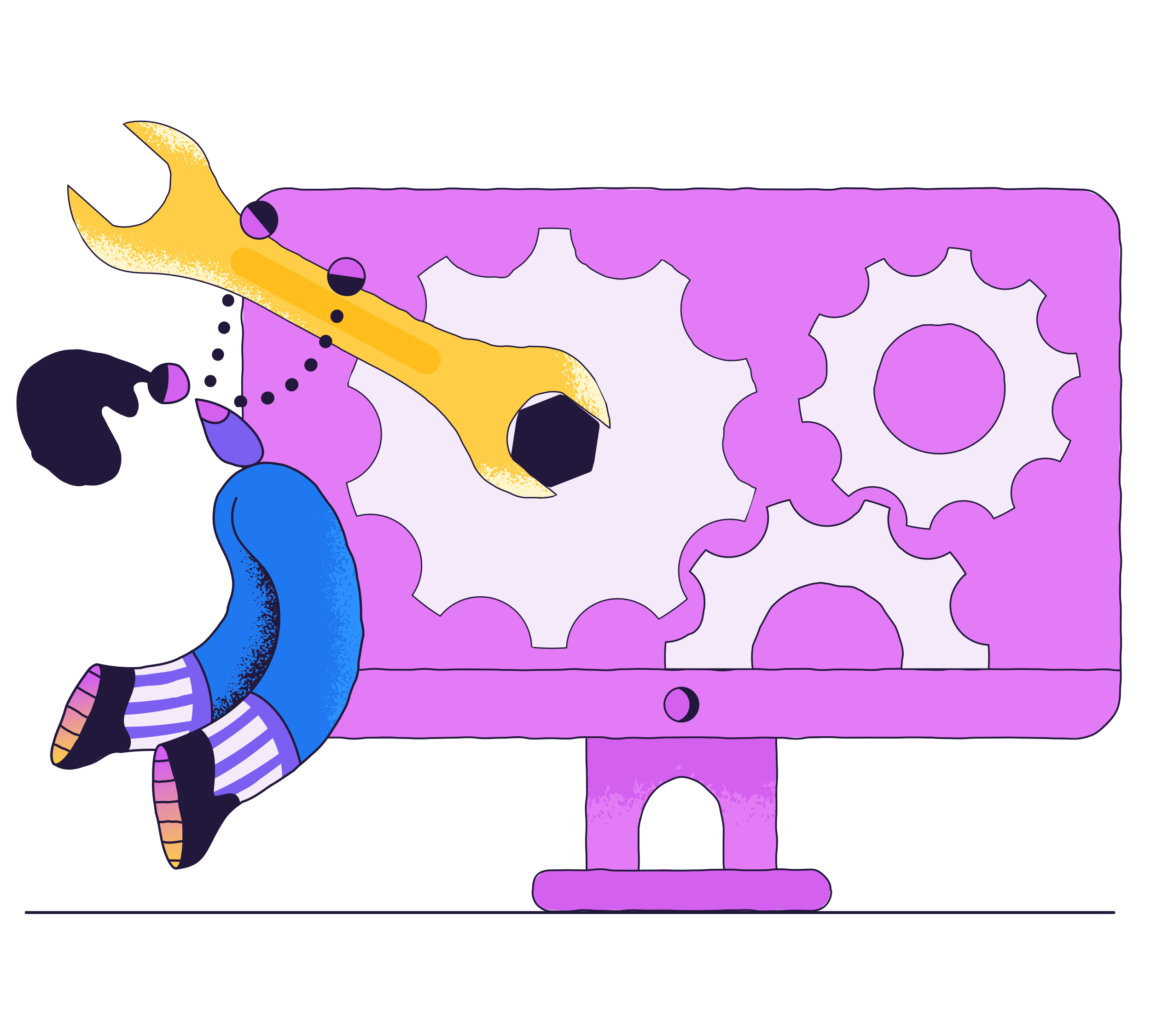 personne qui utilise la création site OnePage entreprise